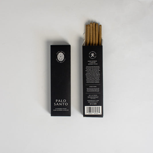 Palo Santo Hand-Blended + Rolled Incense Sticks