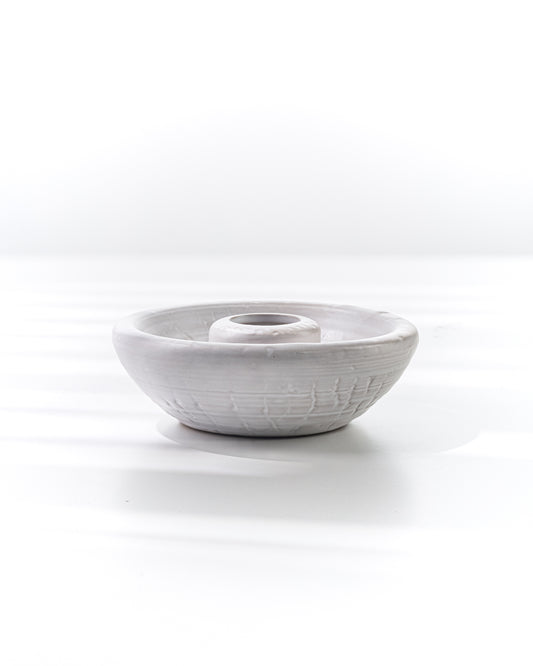 WHITE MULTI-PURPOSE INCENSE HOLDER